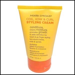 Mixed Chicks Coil Kink Curl Styling Cream 2 Oz 60 mL For Women Curl Definition